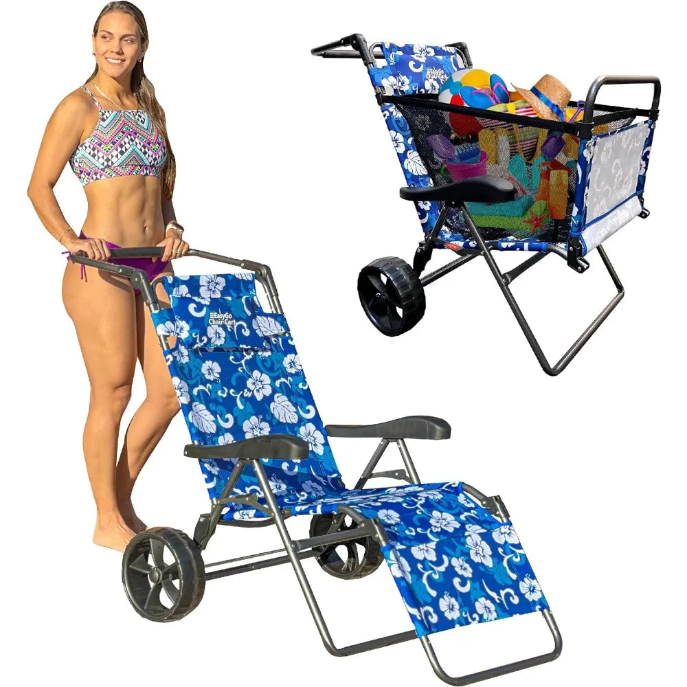 All-in-One Beach Cart: Converts to Comfortable Chair