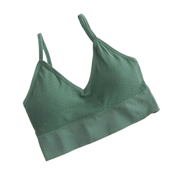 Women's Shockproof, Push-Up Sports Bra for Running & Fitness