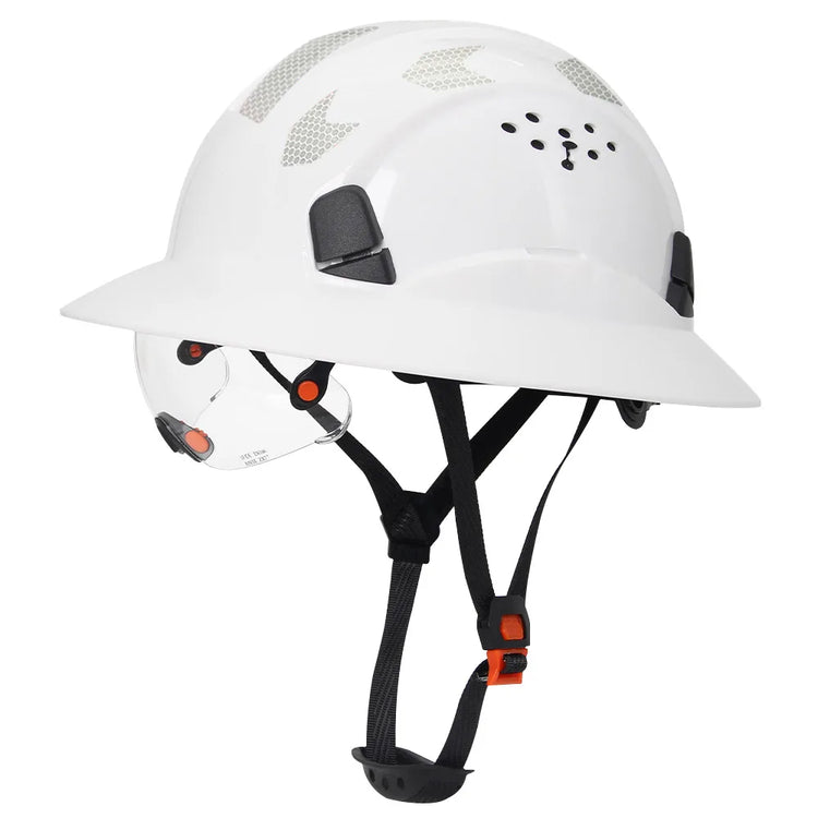 Stay Safe, Work Smart: Safety Helmet with GogglesSafety Hamlet24 Hour Sport
