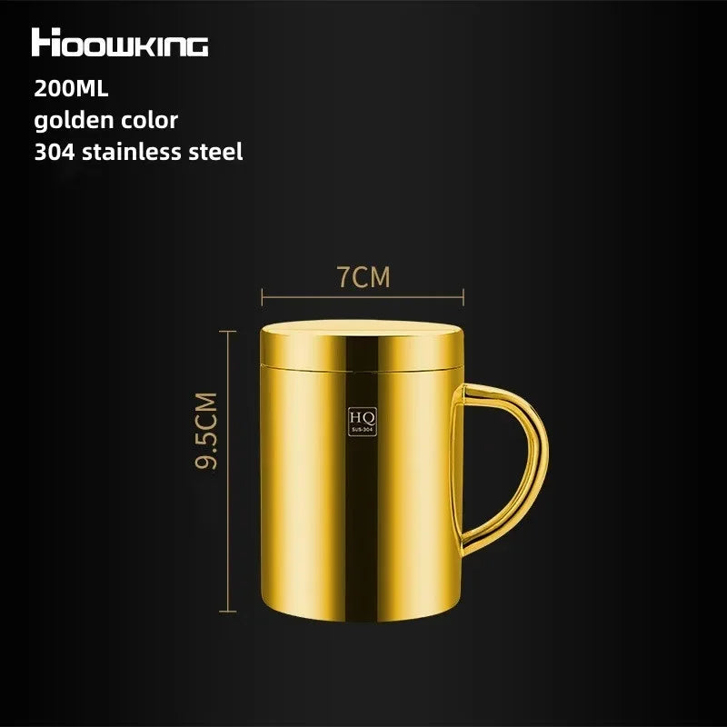 200/400ML Double Wall Stainless Steel Mug