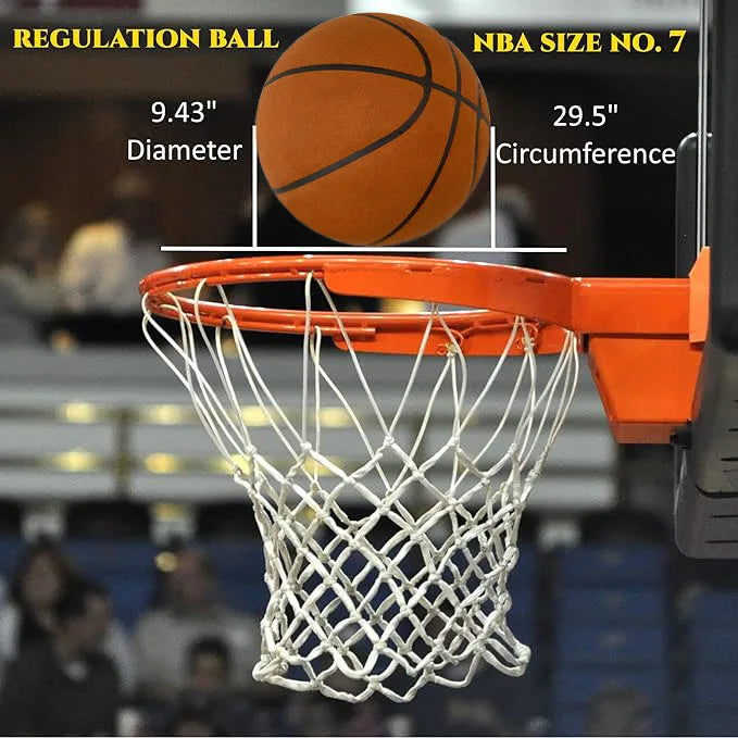 No-Noise Basketball for Silent Dribbling