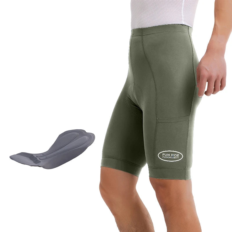 Men's Summer Cycling Shorts: Breathable & Padded
