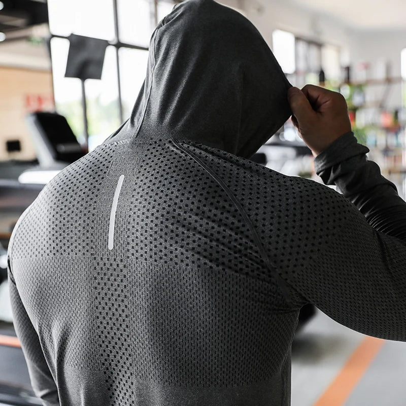 Men's Breathable Hoodie and Joggers for Active Lifestyles