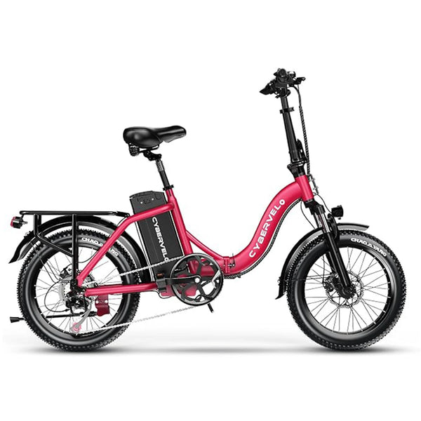 Adult Folding Fat Tire Urban Commuter E-Bike