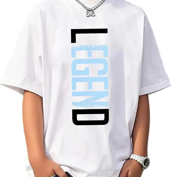 Boys' Graphic Short Sleeve Casual Summer T-Shirt