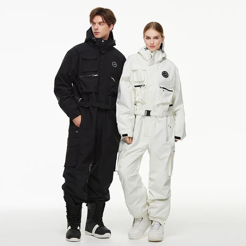 Men and Women Snow Wear, Snowboarding Clothes, Snow Ski Jumpsuit, Ski Suit Overalls, Snow Outfit, Adult SnowSuite, Ski Snow Suit - 24 Hour Sport