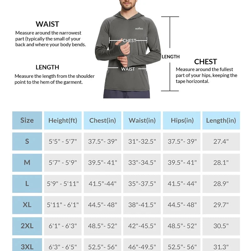 Long Sleeve Sun Protection Hoodie Quick-Dry Fishing Gear