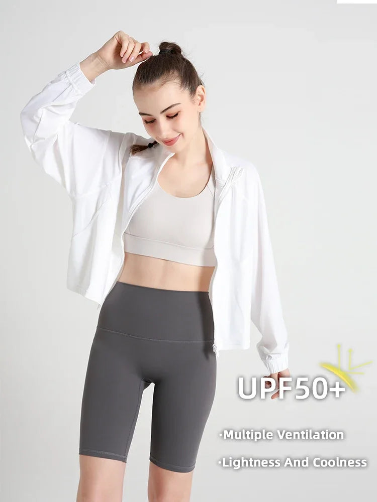 Women's Long-Sleeve Yoga Jacket