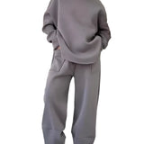 Relaxed Fit, Maximum Comfort: Women's Sweatsuit
