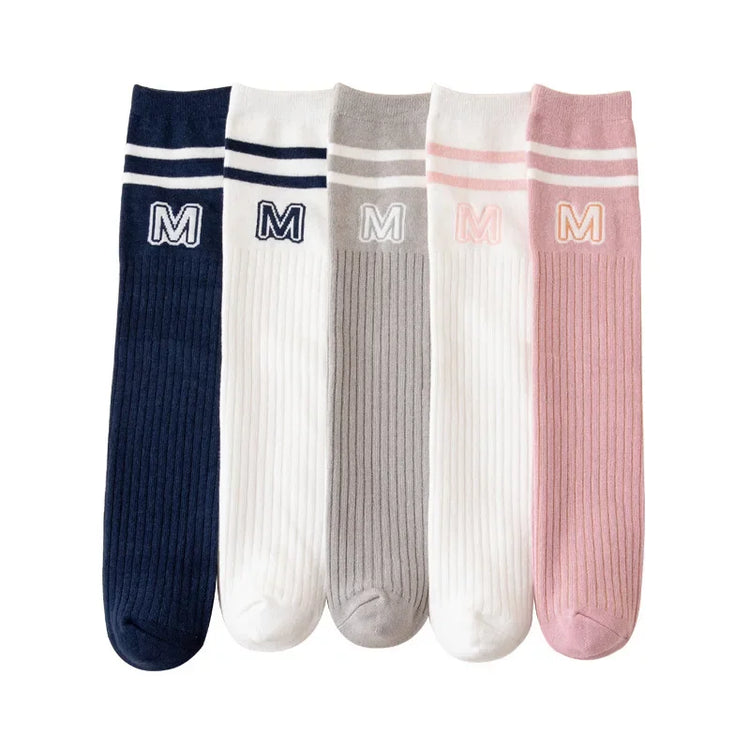 Kids' Letter Knee High SocksGirl's Socks24 Hour Sport