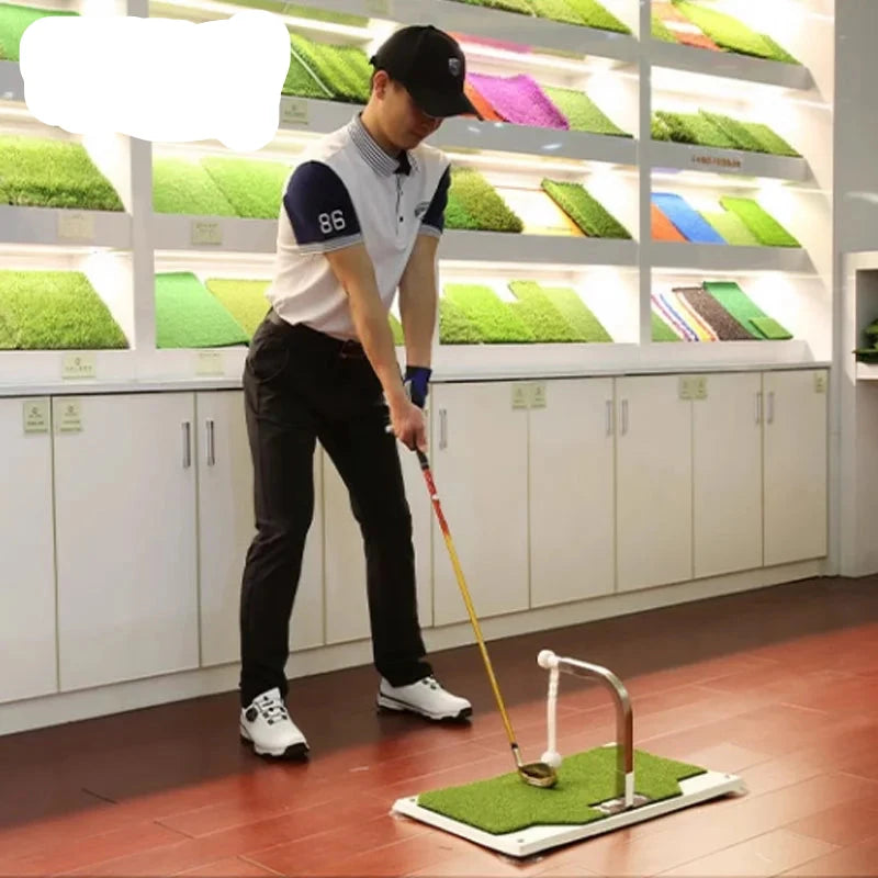 Perfect Your Swing: 360° Rotating Golf Practice Mat