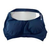 Dfyne Padded Sports Bra: Open Back, Halter Neck, Medium Support
