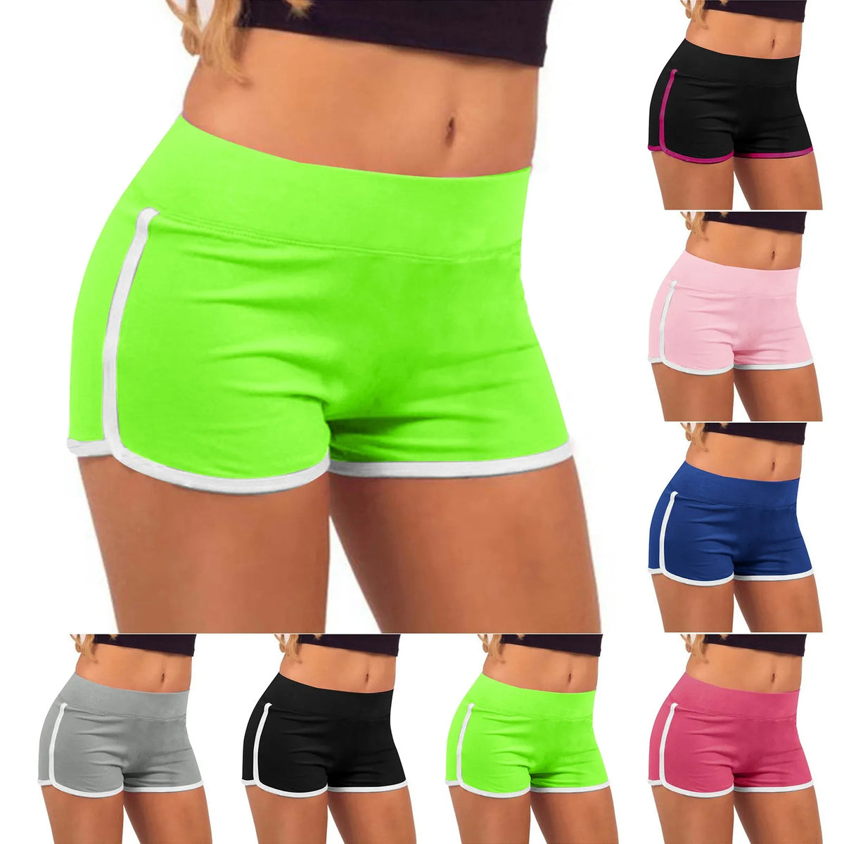 Women's High-Waisted Athletic Shorts