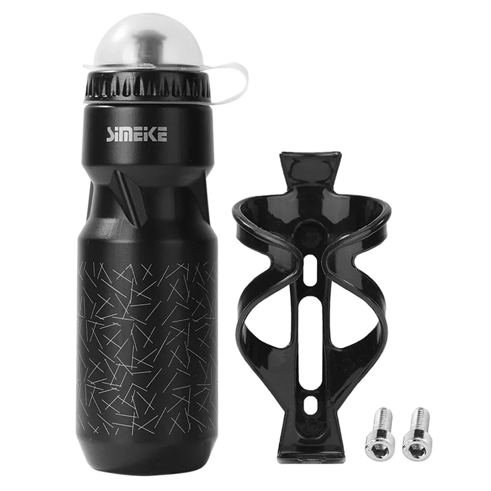 Lightweight Bike Bottle Cage & Water Bottle Set