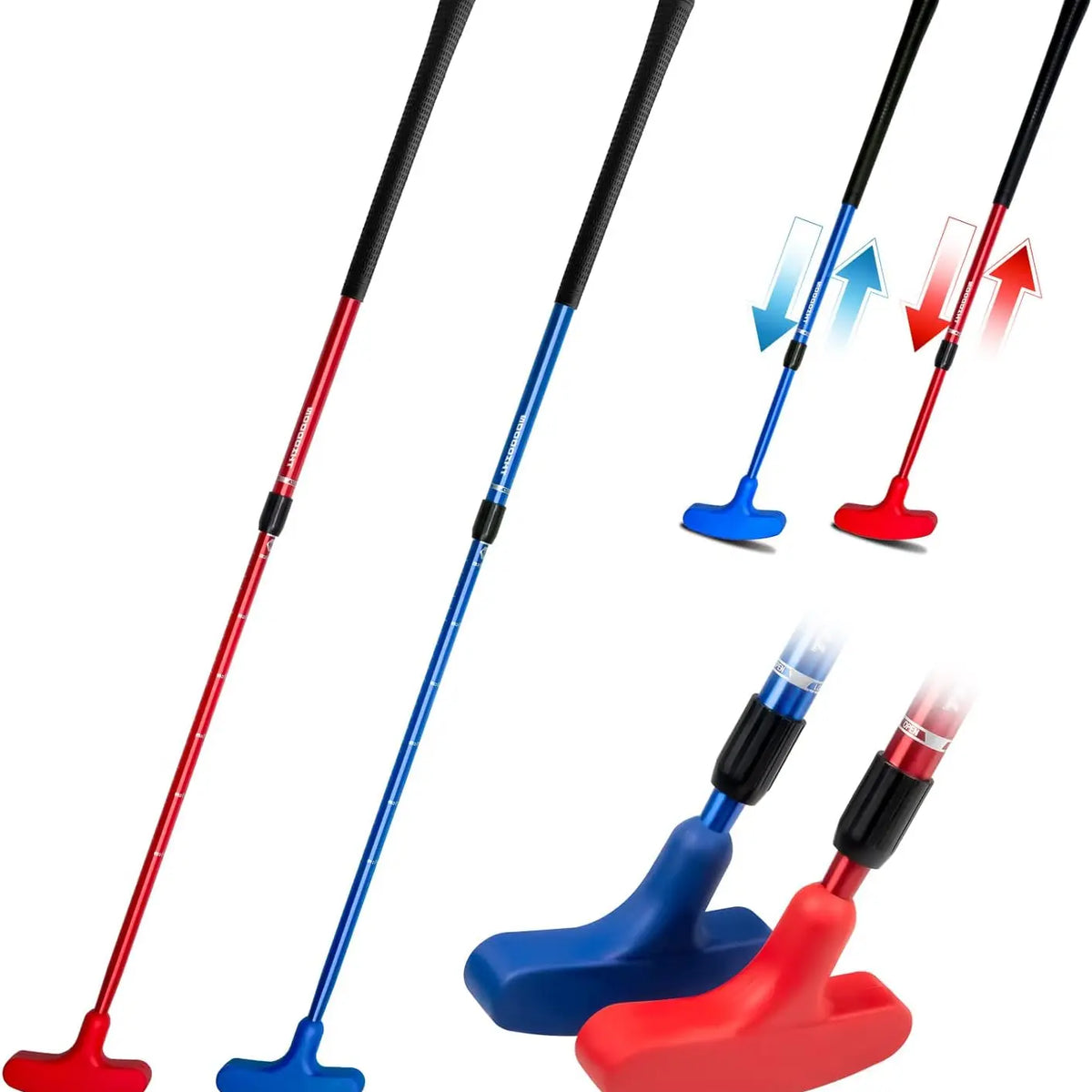 Adjustable Two-Way Mini Golf Putter Ambidextrous Design