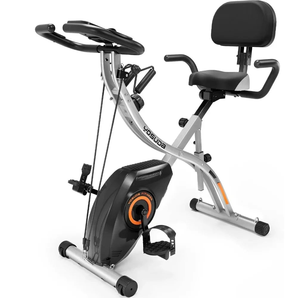 Portable and Powerful: Folding Exercise Bike for Seniors
