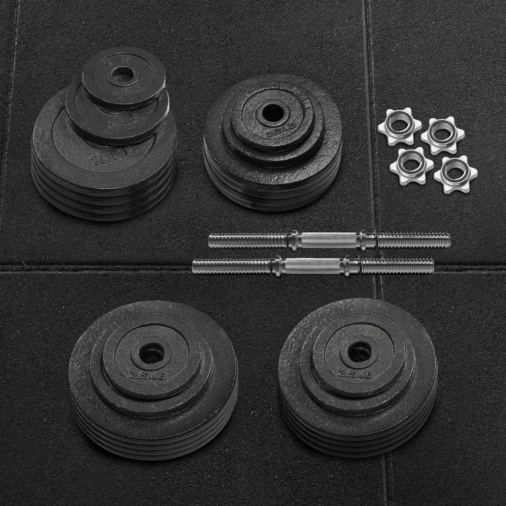 Muscle Building Equipment with Adjustable Weights (20-100lb)