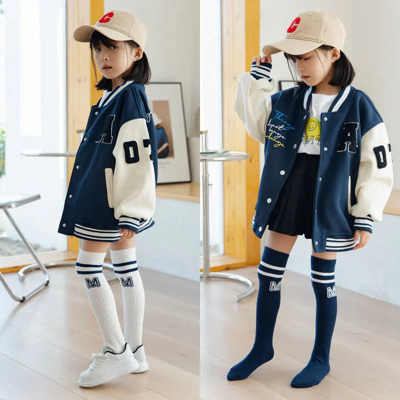 Kids' Letter Knee High SocksGirl's Socks24 Hour Sport
