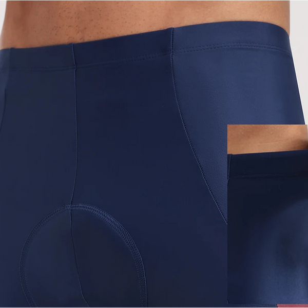 Men’s 3D Gel Padded Road Bike Shorts with Pockets
