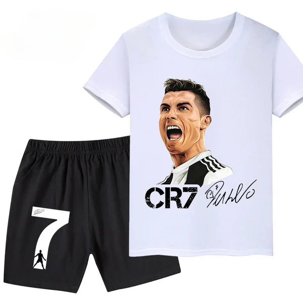Cristiano Ronaldo Children’s Printed Summer Sports Suit