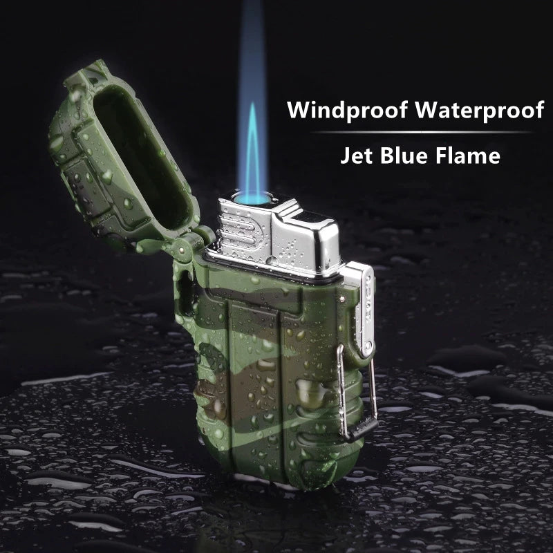 Waterproof Camping Lighter with Lanyard