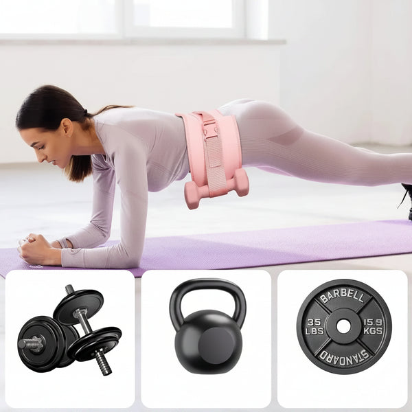 Widen & Thickened Hip Thrust Belt for Dumbbells & Plates