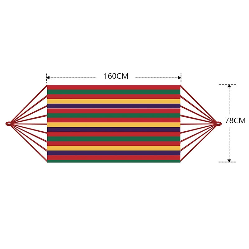 Thickened Hammock with Anti-Rollover