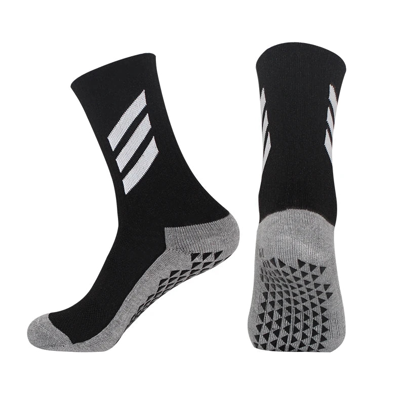 Striped Performance Socks for Soccer