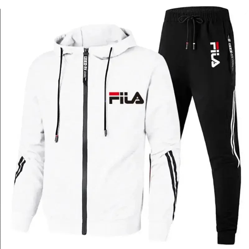 Men's Outdoor Jogging Set: Spring/Fall Tracksuit & Fitness