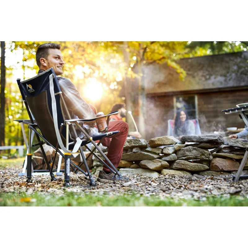 Ultimate Comfort Outdoors: Rocking Camping Chair