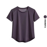DRUR Loose Breathable Yoga Set Women Lightweight Running Tracksuit 2 Piece Gym Outfit Summer Sportswear Tops Pants Suit Yogawear 24 Hour Sport