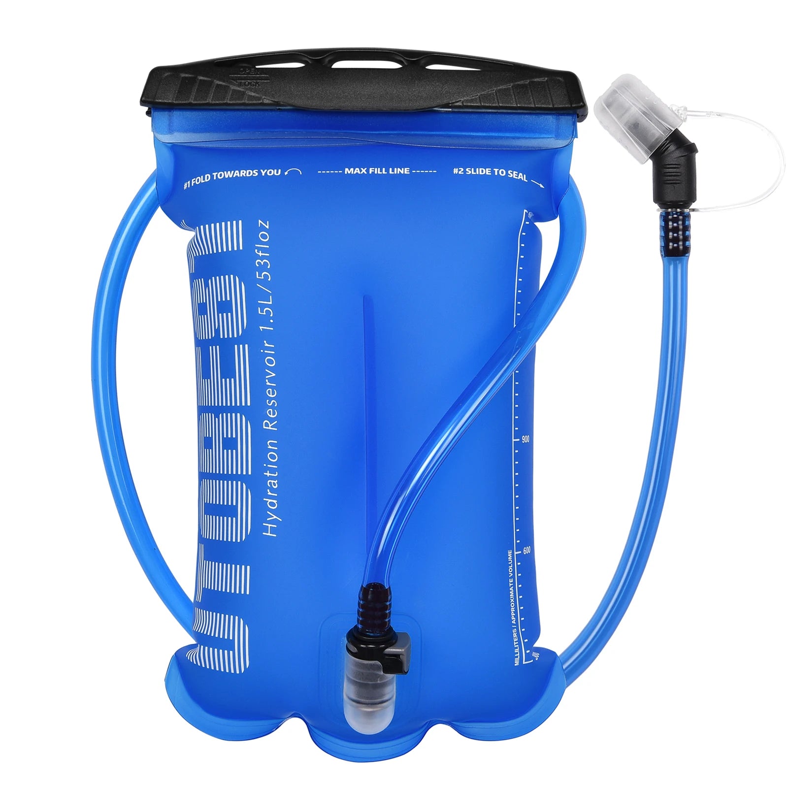  1.5L Blue Water Bag