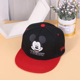 Disney Cute Mickey Mouse Baby Hat For Children Boy Girl Baseball Cap Fashion Kids Snapback Hip Hop Hat Children's Hats Caps 24 Hour Sport
