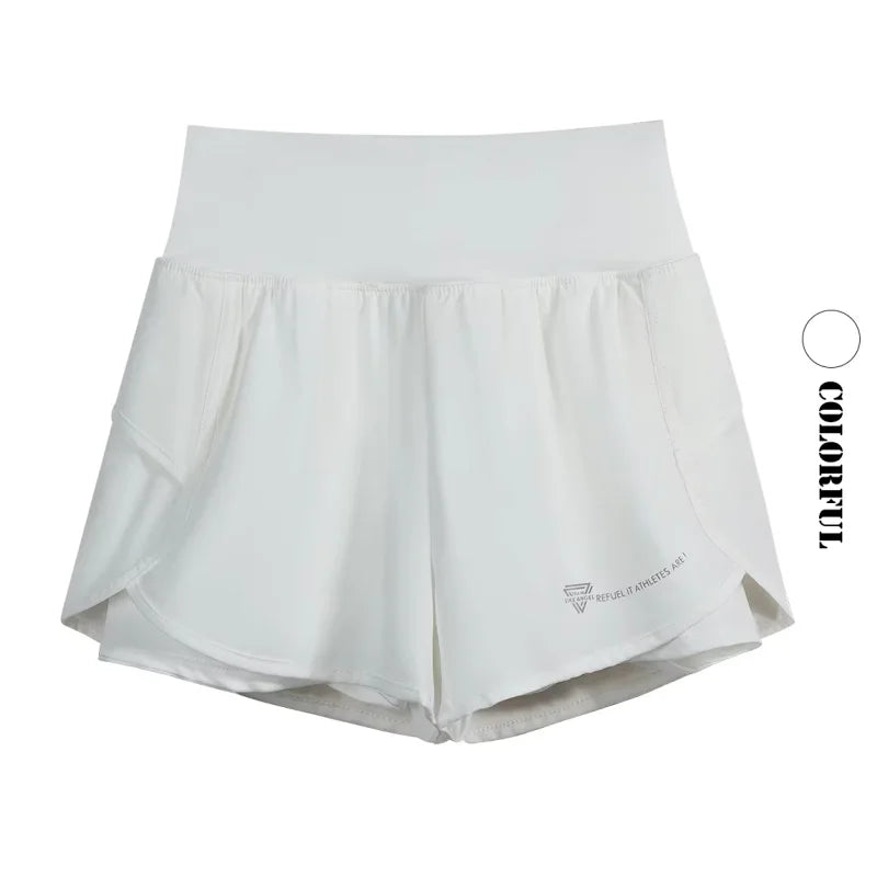 DRUR Breathable Gym Clothes for Women 2 Piece Summer Workout Sets Full Zip Sports Tops with Elastic Waist Shorts Active Wear New 24 Hour Sport