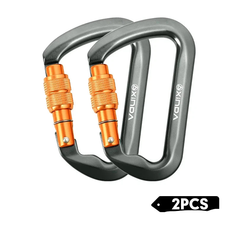 High-Strength Aluminum Carabiner: Perfect for Outdoor EnthusiastsSafety Accessories24 Hour Sport