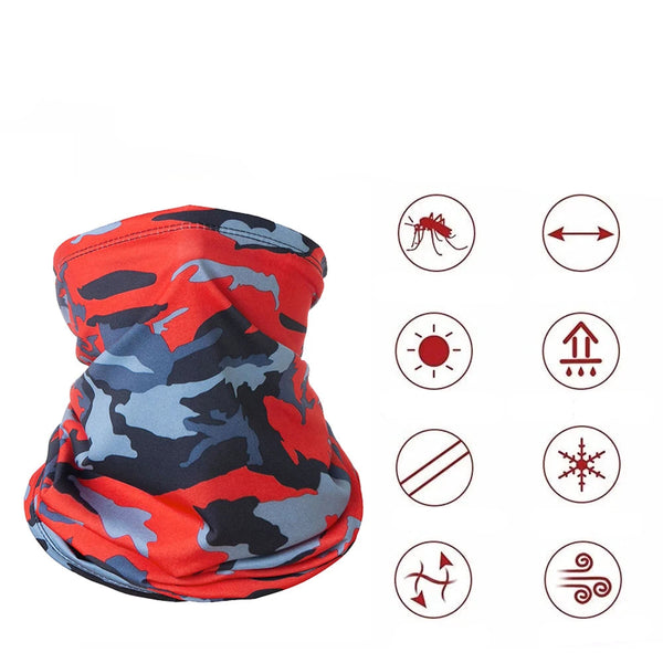 Cooling Ice Silk Sun Protection Bandana for Riding & Sports