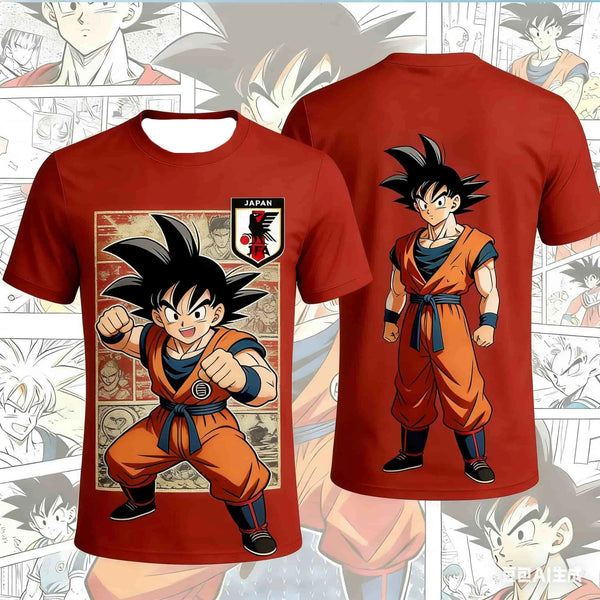 Dragon Ball Goku Japan Soccer Jersey
