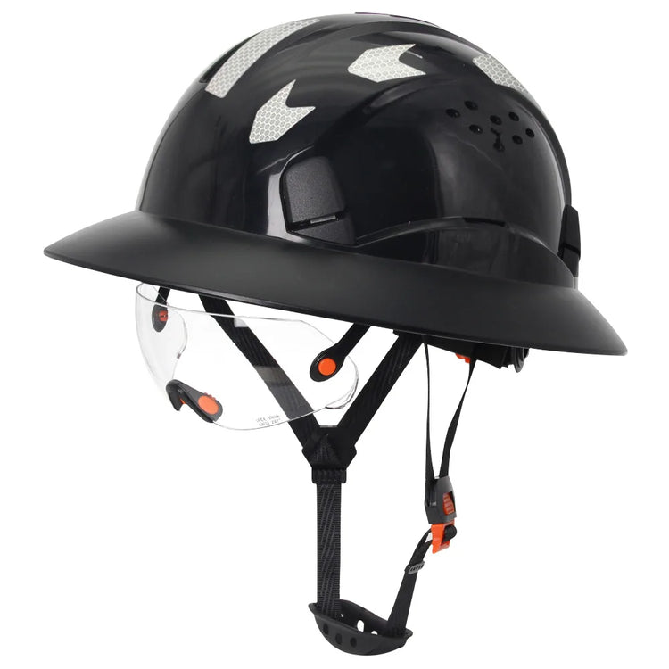 Stay Safe, Work Smart: Safety Helmet with GogglesSafety Hamlet24 Hour Sport