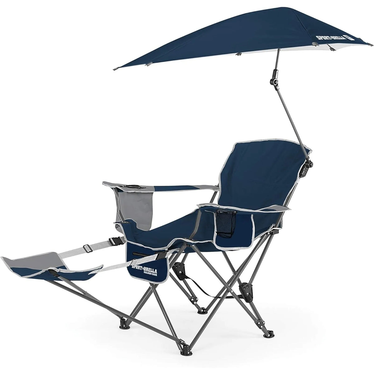 US Sport-Brella Beach Chair with UPF 50+ Adjustable Umbrella