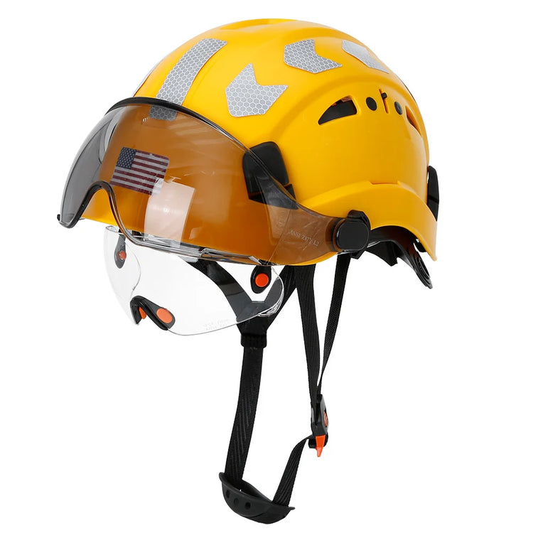 Enhanced Visibility: Reflective Safety HelmetSafety Hamlet24 Hour Sport