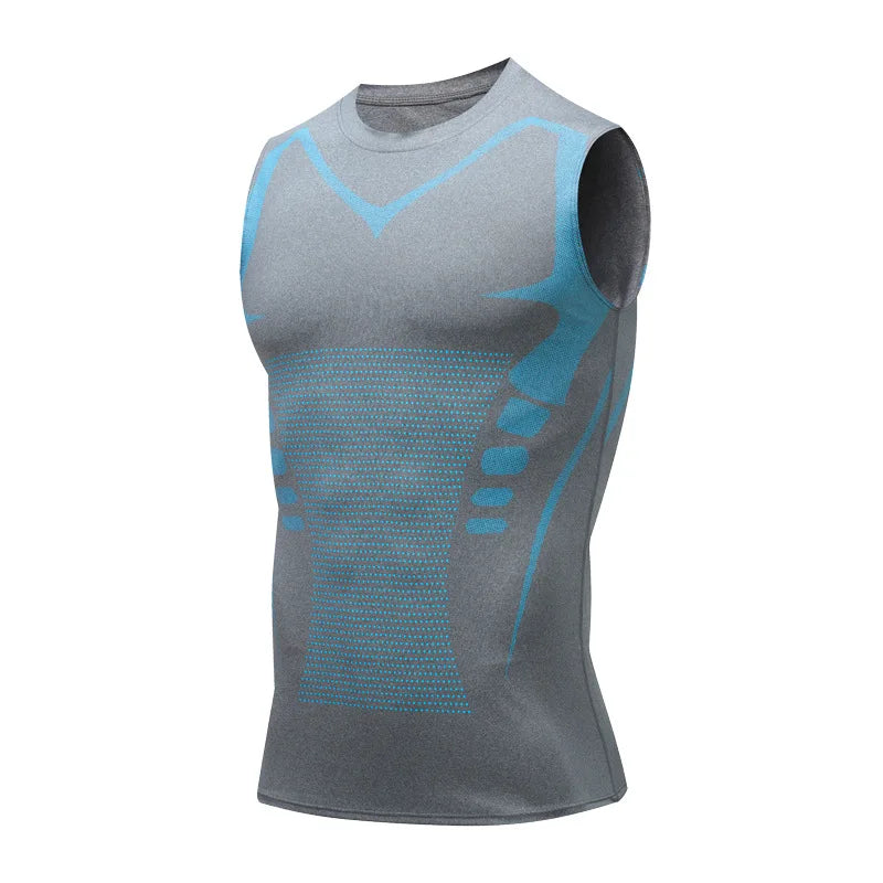 Men's Quick-Dry Compression Gym & Fitness Vest