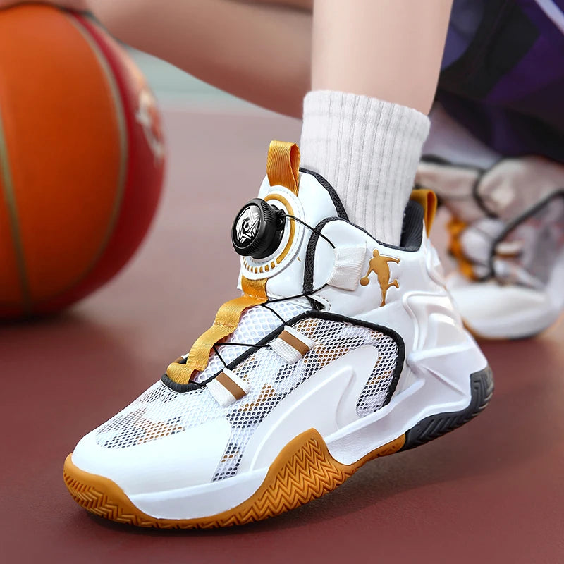 Kids Non-Slip Basketball and Outdoor Sports Sneakers
