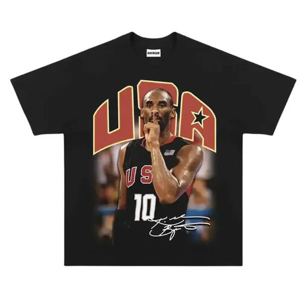 Bryant Vintage Basketball Hip Hop Streetwear Graphic T-Shirt