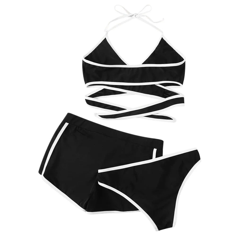 Comfortable and Sexy: Women's 3-Piece Swimwear