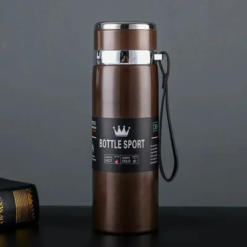 Temperature-Controlled Stainless Steel Tumbler