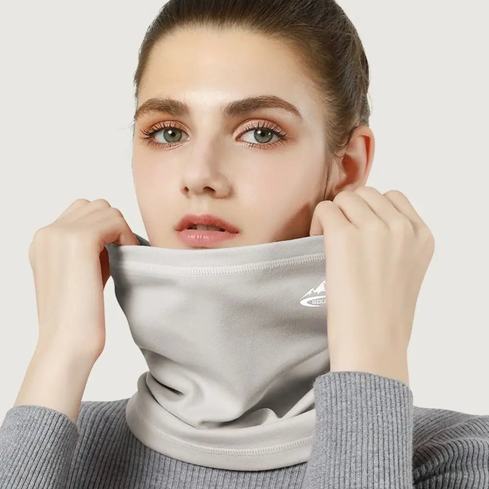 Stay Warm, Stay Active: Velvet Neck Warmer