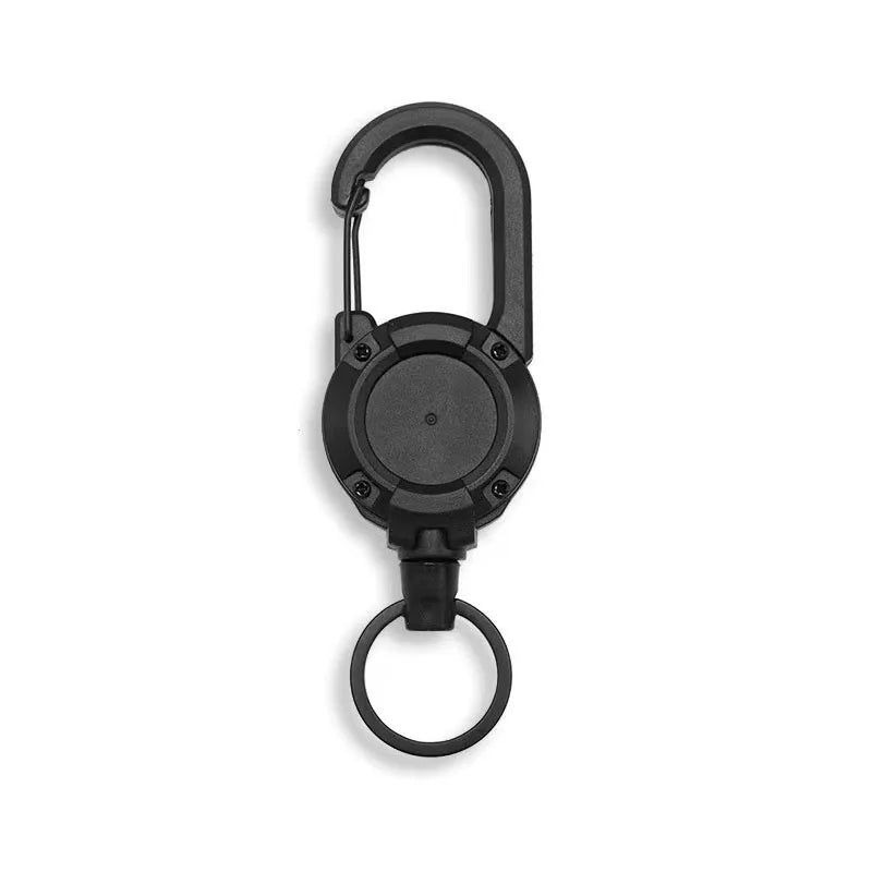 Outdoor Sporty Retractable Keychain Tool with Strong Steel Wire Rope
