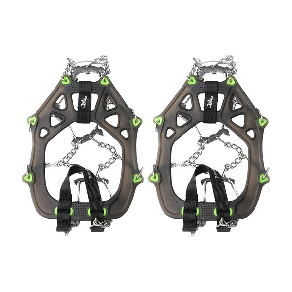 Anti-Slip Ice Grippers & Crampons for Hiking Shoe Cleats