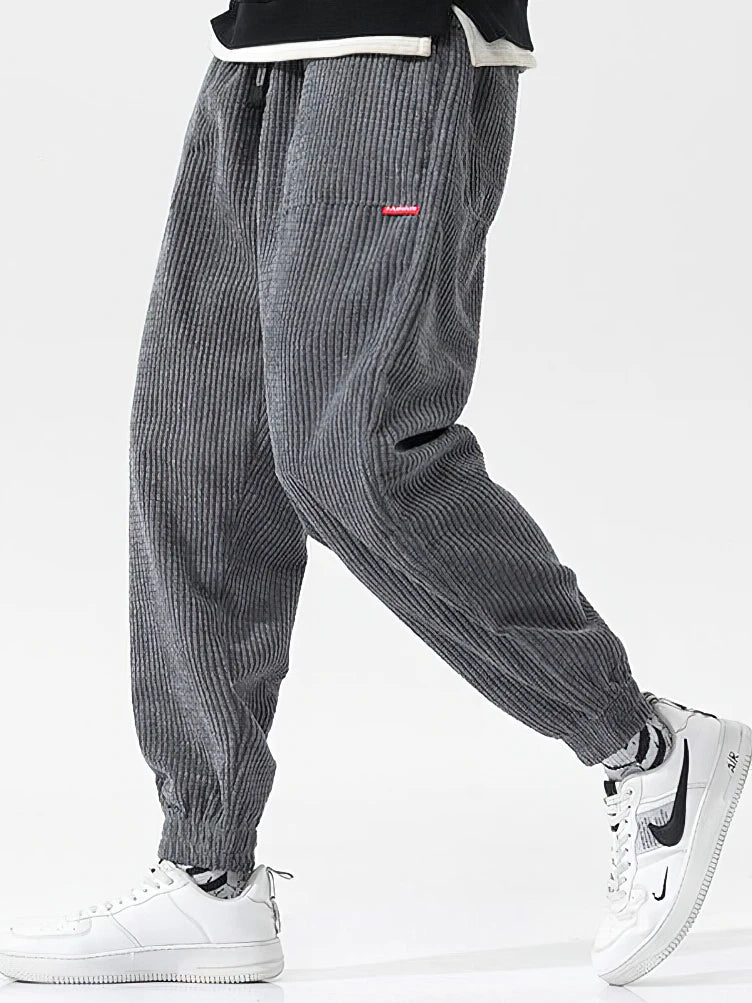 Men's Casual Corduroy Joggers