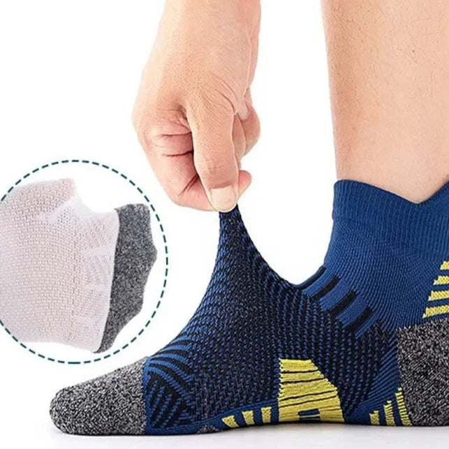 5-Pack Men's Ankle Socks for Training & Sports